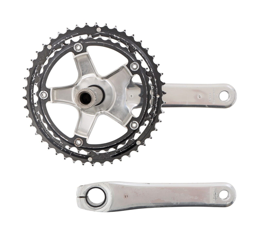 Shimano Ultegra FC-6600/6603 2x 10s Road Bike Crankset 172.5mm 46/38T Vintage CX