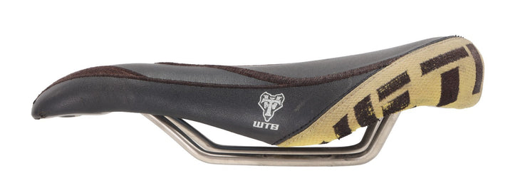 WTB Yeti Mountain Bike Saddle 130mm 7 x 7mm Titanium Rail Vintage MTB Gravel