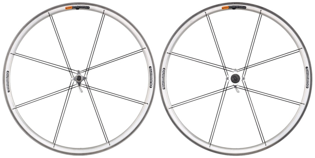 Shimano WH-6500 Alloy Clincher Road Wheelset 10 Spd 700c Rim Brake QR Aero