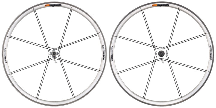Shimano WH-6500 Alloy Clincher Road Wheelset 10 Spd 700c Rim Brake QR Aero