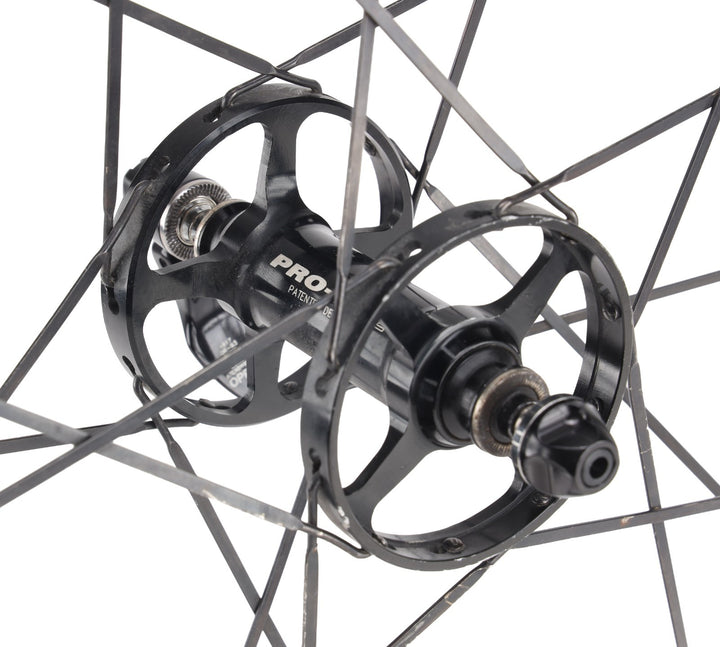 Pro-Lite Vicenza Carbon Tubular Road Bike Wheelset 700c 11 Spd QR Rim w/ Tires