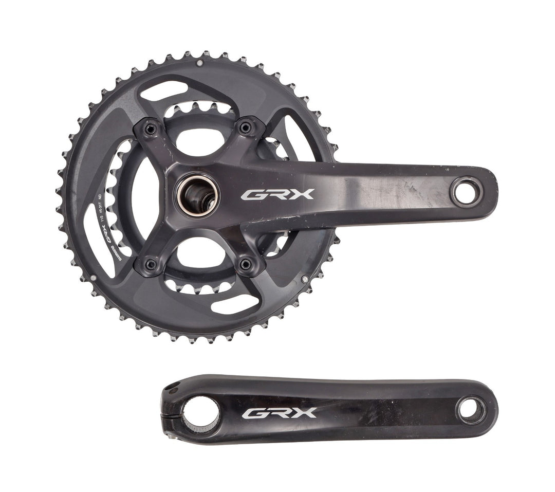 Shimano GRX FC-RX810 2x 11 Speed Gravel Bike Alloy Crankset 172.5mm 48/31T Black