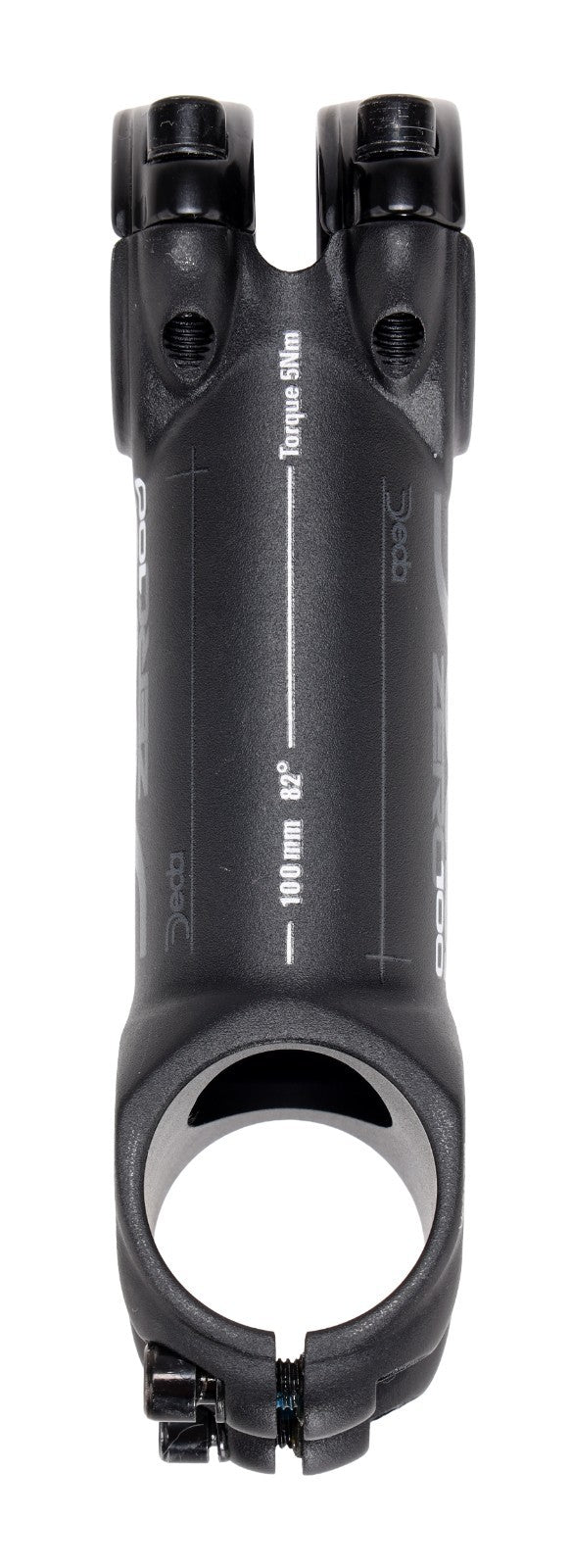 Deda Elementi Zero100 Alloy Road Bike Stem 31.8 x 100mm 8° 1 1/8" BLACK Gravel