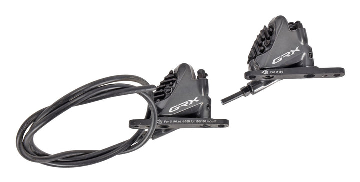 Shimano GRX BR-RX810 Disc Brake Road Bike Caliper PAIR Hydraulic Flat Mnt Gravel
