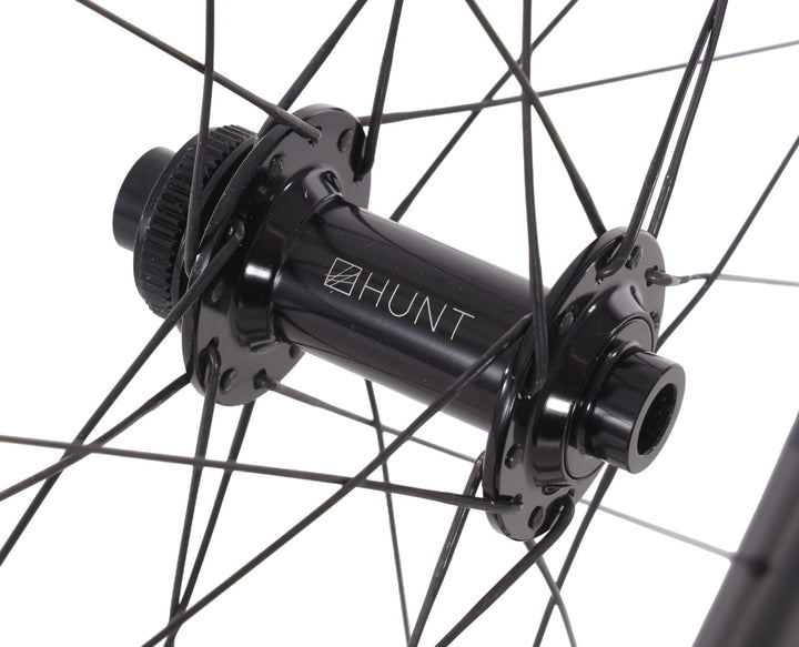 HUNT 50 Carbon Disc Tubeless Road Bike FRONT Wheel 12x 100mm 700c Gravel Cross