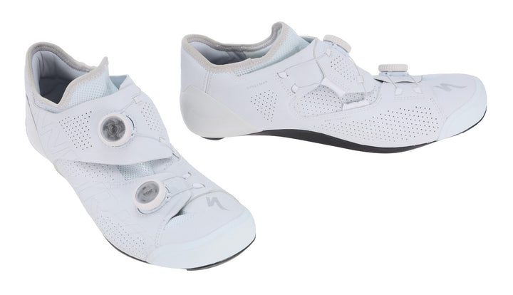 Specialized S-Works Ares Road Bike Shoes EU 43.5 US Men 10.25 BOA WHITE 3-Bolt