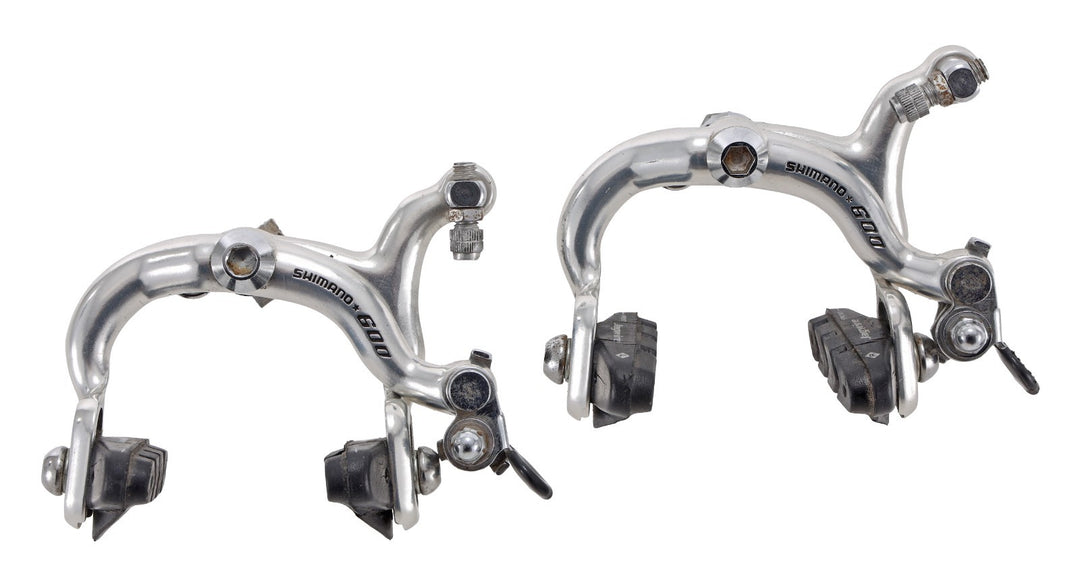 Shimano 600 EX Arabesque Road Bike BR-6200 Brake Caliper Set F/R Single Vintage