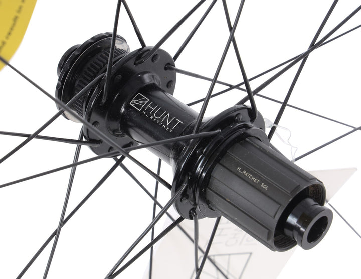 HUNT 30 Carbon Disc Tubeless Road/Gravel Bike REAR Wheel Shimano 11 Spd 700c CX