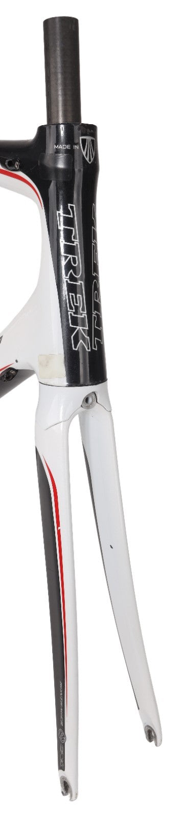 Trek Madone 6.9 OCLV Red Carbon Road Bike Frameset XL 60cm WHITE Rim QR USA 2008