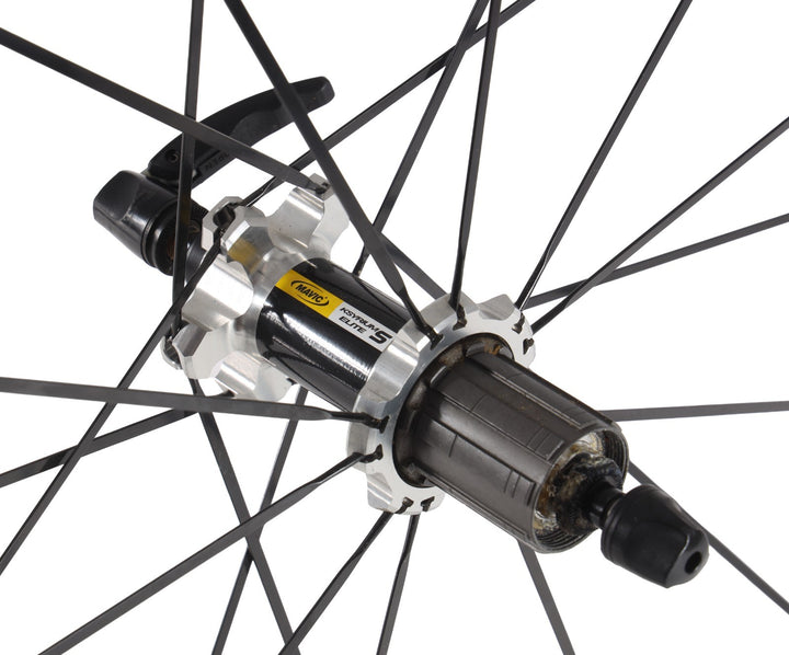 Mavic Ksyrium Elite S Alloy Clincher Road Wheelset 700c Shimano 11 QR Rim Yksion
