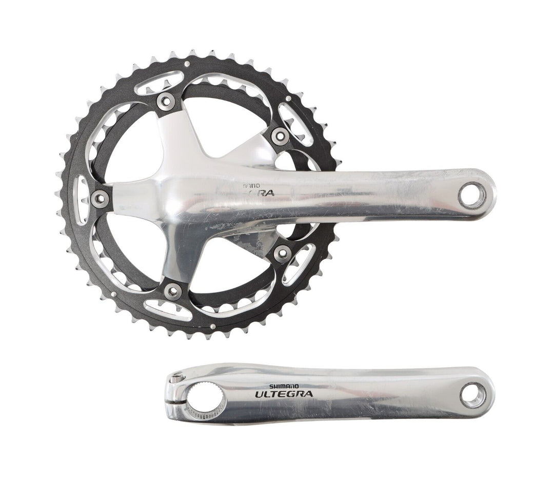 Shimano Ultegra FC-6600/6603 2x 10s Road Bike Crankset 172.5mm 46/38T Vintage CX