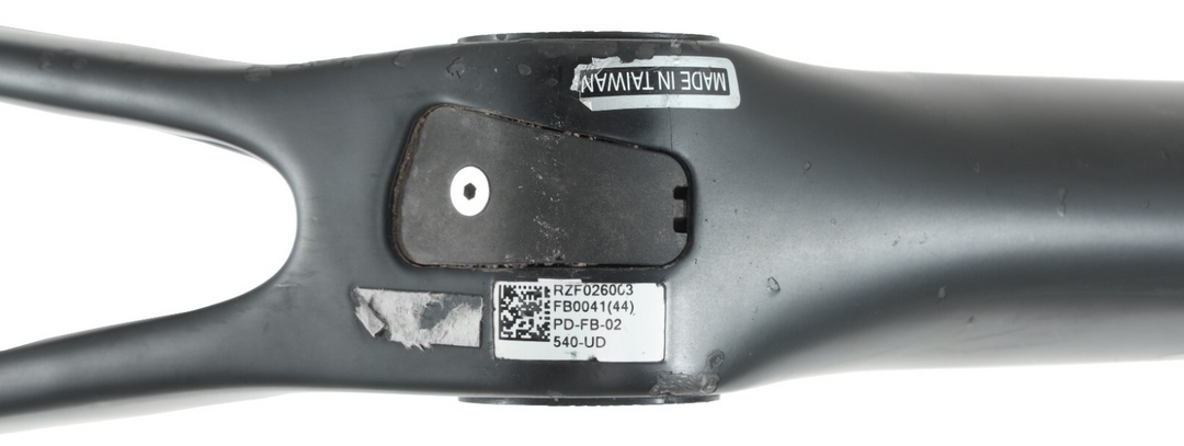 blue cycles Axino SL Carbon Road Bike Frameset MED 54cm Black Rim Brake QR 2016