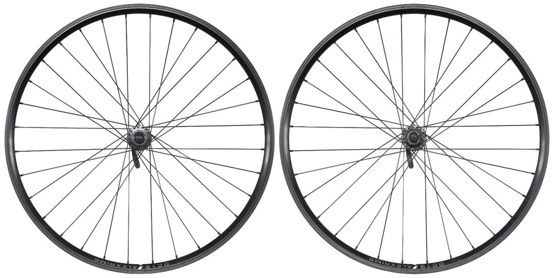 Alexrims DC19 Alloy Disc 26" Mountain Bike Clincher Wheelset Shimano 10s QR MTB