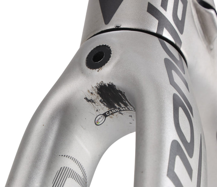 Cannondale SuperSix EVO Hi-MOD Carbon Road Frameset 58cm Silver 700c Rim QR 2015