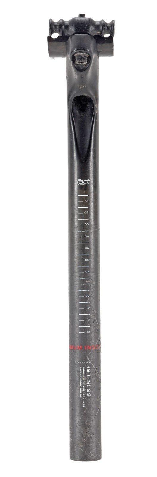 Specialized S-Works FACT Carbon 27.2x350mm Road Bike Seatpost 25mm Setback 7x7mm