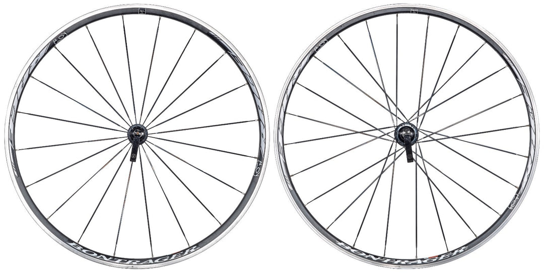 Bontrager Race L Alloy Clincher Road Bike Wheelset Shimano 10 Speed Rim QR 700c