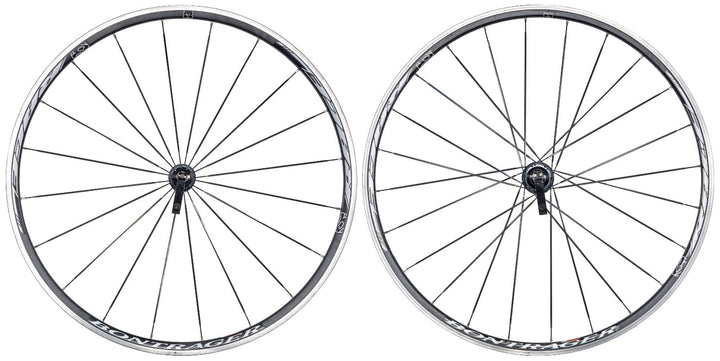 Bontrager Race L Alloy Clincher Road Bike Wheelset Shimano 10 Speed Rim QR 700c