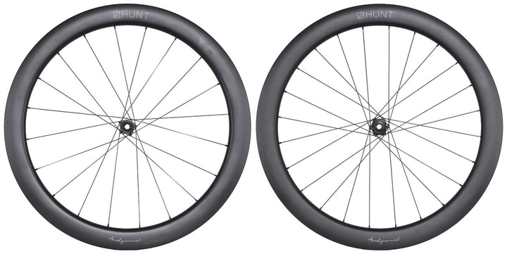 HUNT 54 Aerodynamicist Carbon CL Disc Tubeless Road Wheelset 11s 700c EZO Sprint