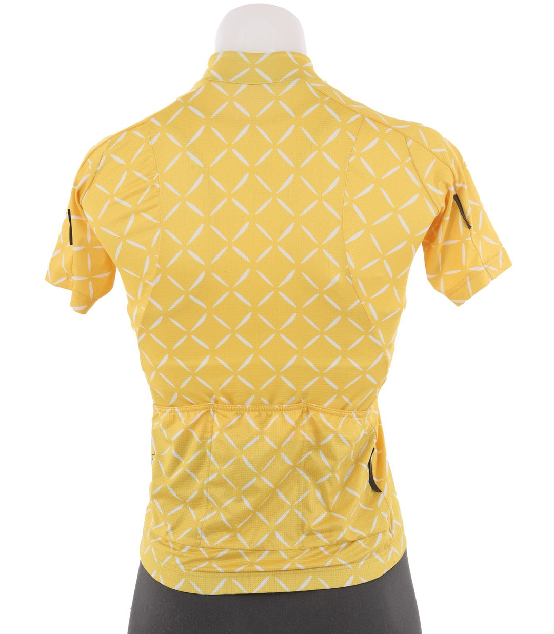 Velocio Crosshatch Ultralight Women Short Sleeve Jersey XS Yellow Road Gravel CX