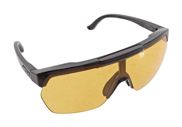 Smith XC Cycling Sunglasses Black Frame ChromaPop Copper Flip-Up Lens MTB Run