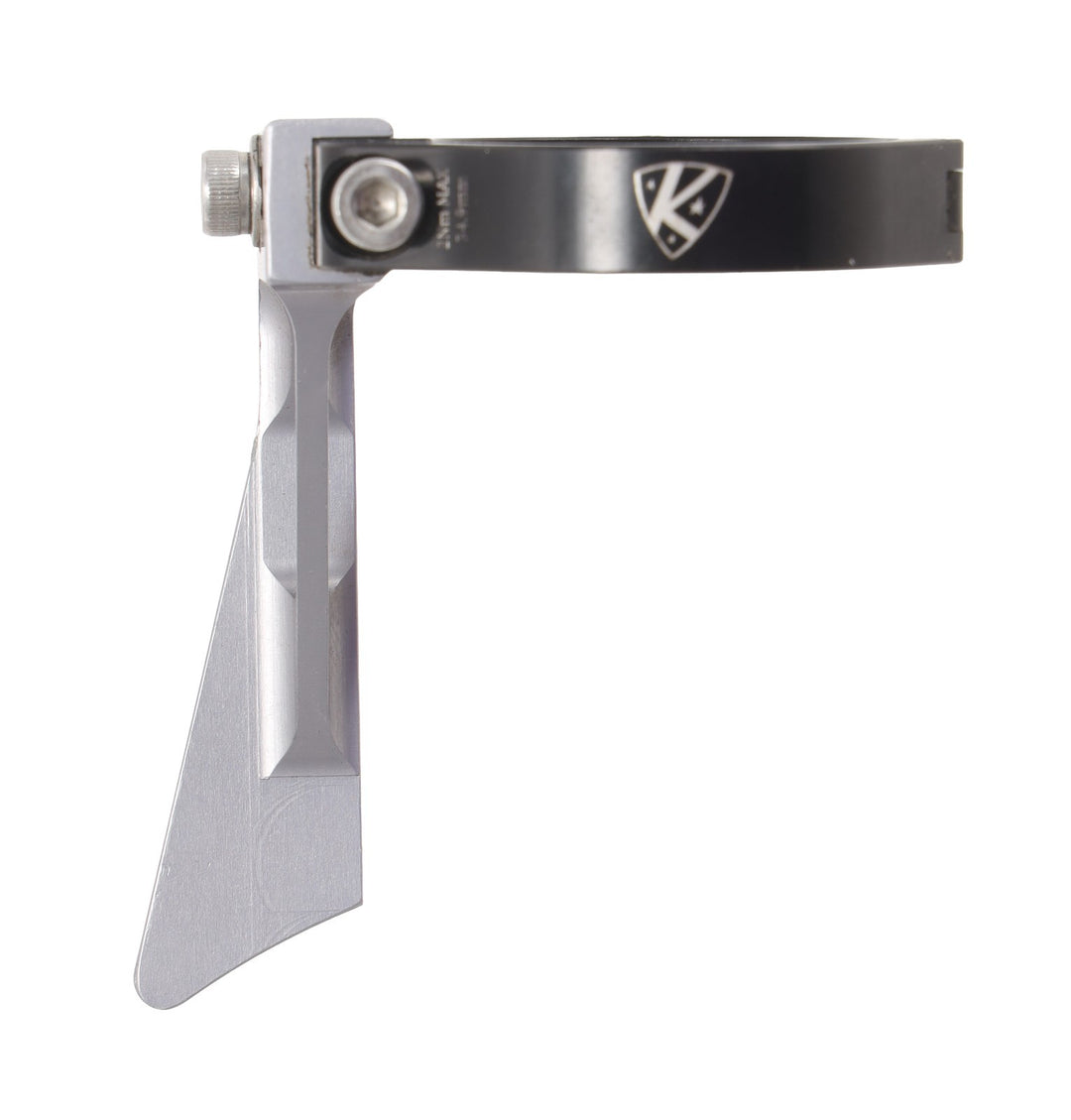 K-Edge Cross Double XL Road Bike Chain Catcher 34.9mm Clamp-On GRAY Chain Drop