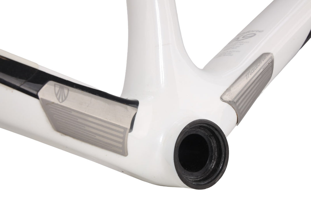 Trek Madone 6.9 OCLV Red Carbon Road Bike Frameset XL 60cm WHITE Rim QR USA 2008