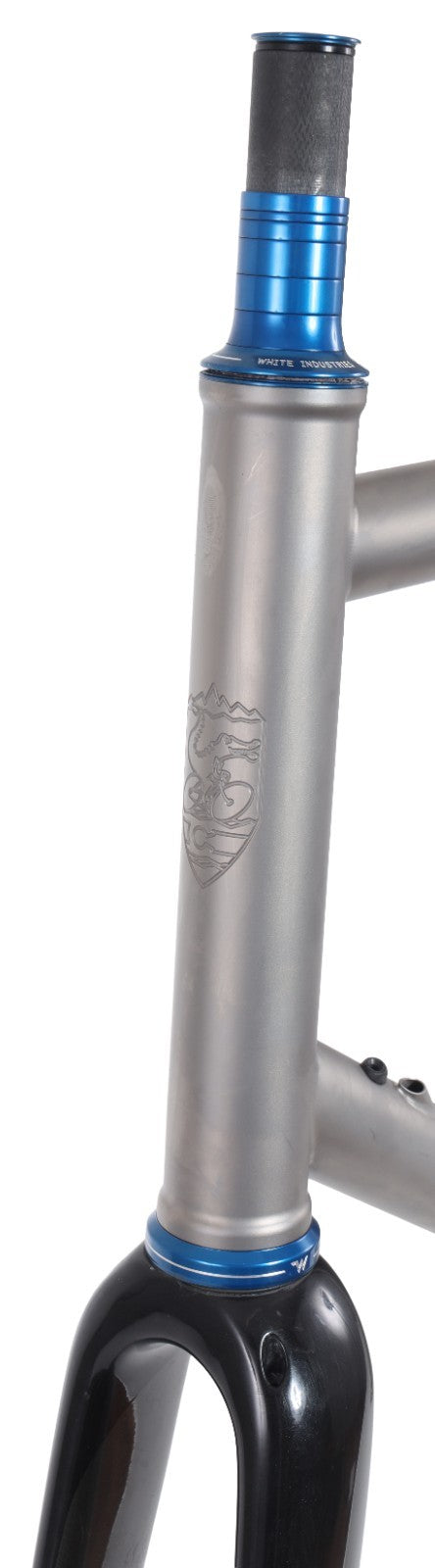 Moots Routt 45 Titanium Gravel Bike Disc Frameset 58cm Carbon Fork 700c USA Made