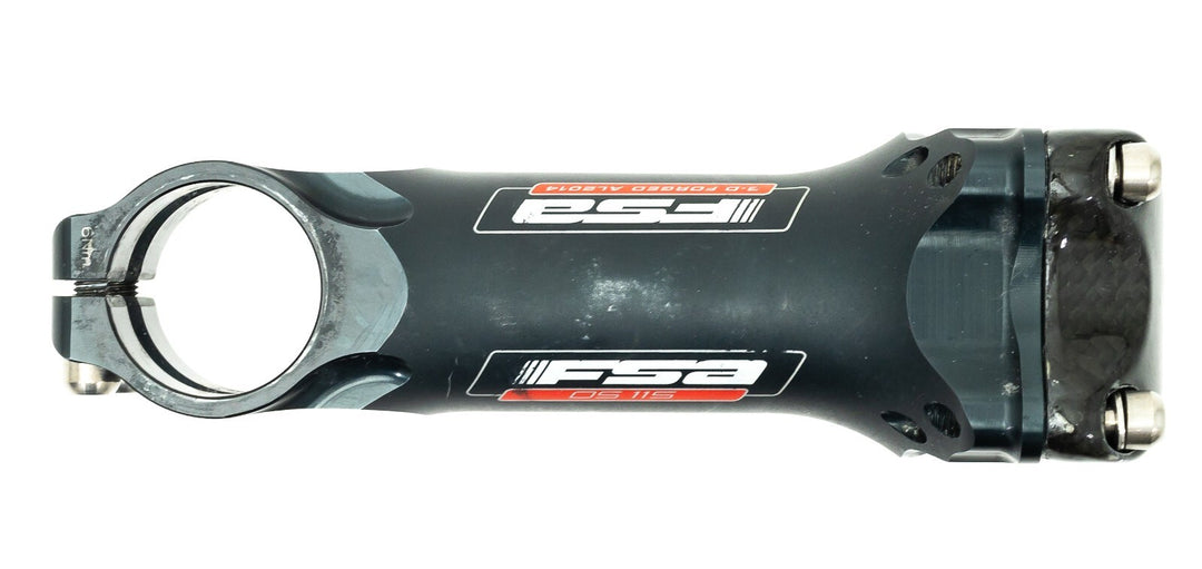 FSA OS 115 Alloy Road Bike Stem 31.8 x 110mm 6º 1 1/8" Gravel Triathlon