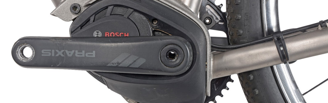 Saris Titanium 1x 12 Sp Road City eBike 52cm Bosch Power Class 3+ SRAM Force AXS