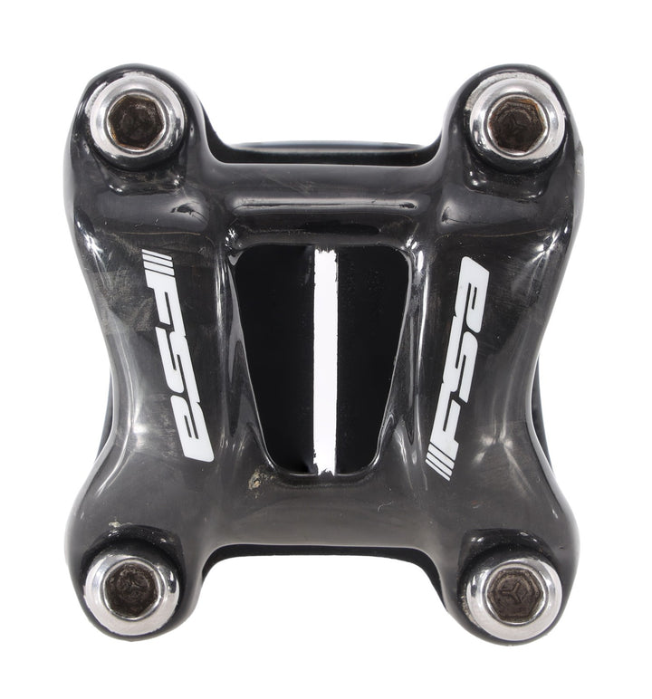 FSA Gossamer Carbon Alloy Road Bike Stem 31.8 x 90mm 6° Black Gravel CX MTB Race