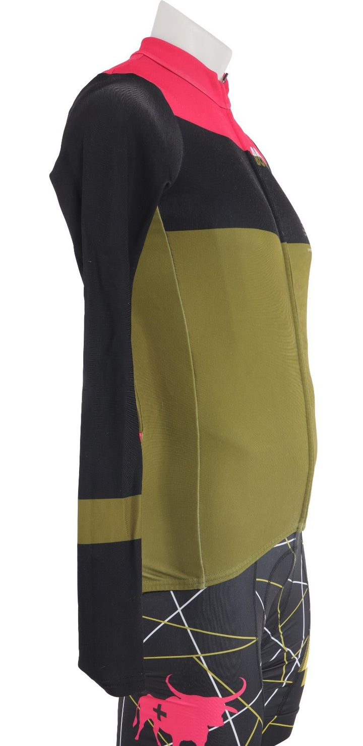 Panache Angry Bovine Short Slv Pro Air Road Cycling Kit Men S/M Mustard Gravel