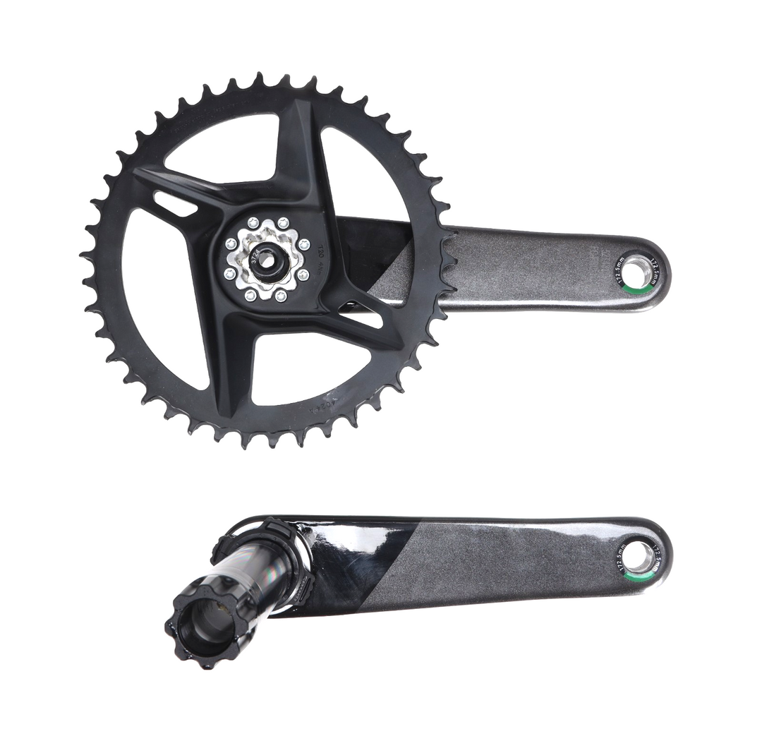 SRAM Force D2 DUB Wide AXS Carbon 1 x 12 Spd Gravel Bike Crankset 42T 172.5mm