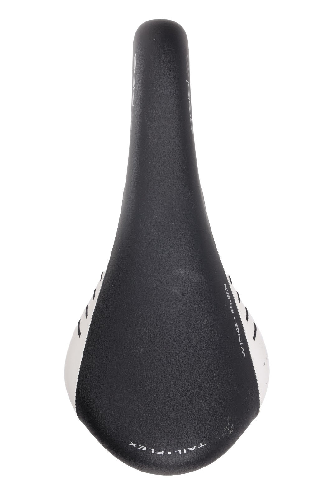 Fizik Gobi XM Mountain Bike Saddle 130mm 7 x 7mm Manganese Rail BLACK/WHITE