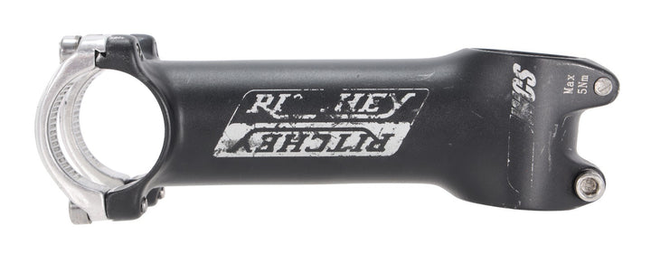 Ritchey WCS Alloy Road Bike Stem 31.8 x 110mm Black 4 Bolt +/-6º