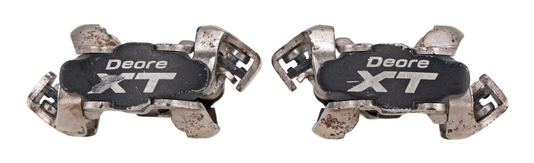 Shimano Deore XT PD-M770 SPD Clipless Mountain Bike Pedals 9/16" w/ Cleats MTB