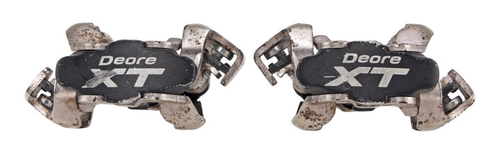 Shimano Deore XT PD-M770 SPD Clipless Mountain Bike Pedals 9/16" w/ Cleats MTB