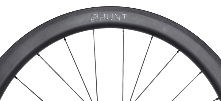 HUNT 50 Wide Aero Carbon Tubeless Road Bike REAR Wheel Shimano 11 Sp 700c QR Rim