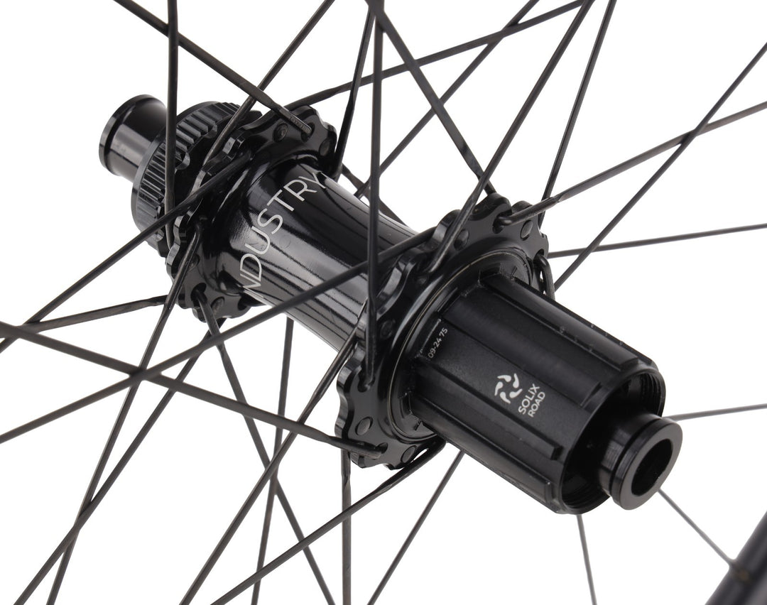 Velocity Aero Industry 9 Alloy Disc Road Bike Wheelset Tubeless Shimano 11s 700c