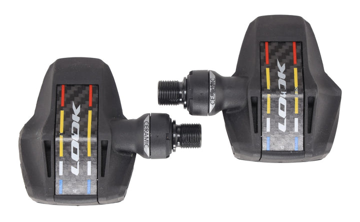 Look Keo Blade Carbon Ceramic Ti Road Bike Pedals 3-Bolt w/Cleats Race
