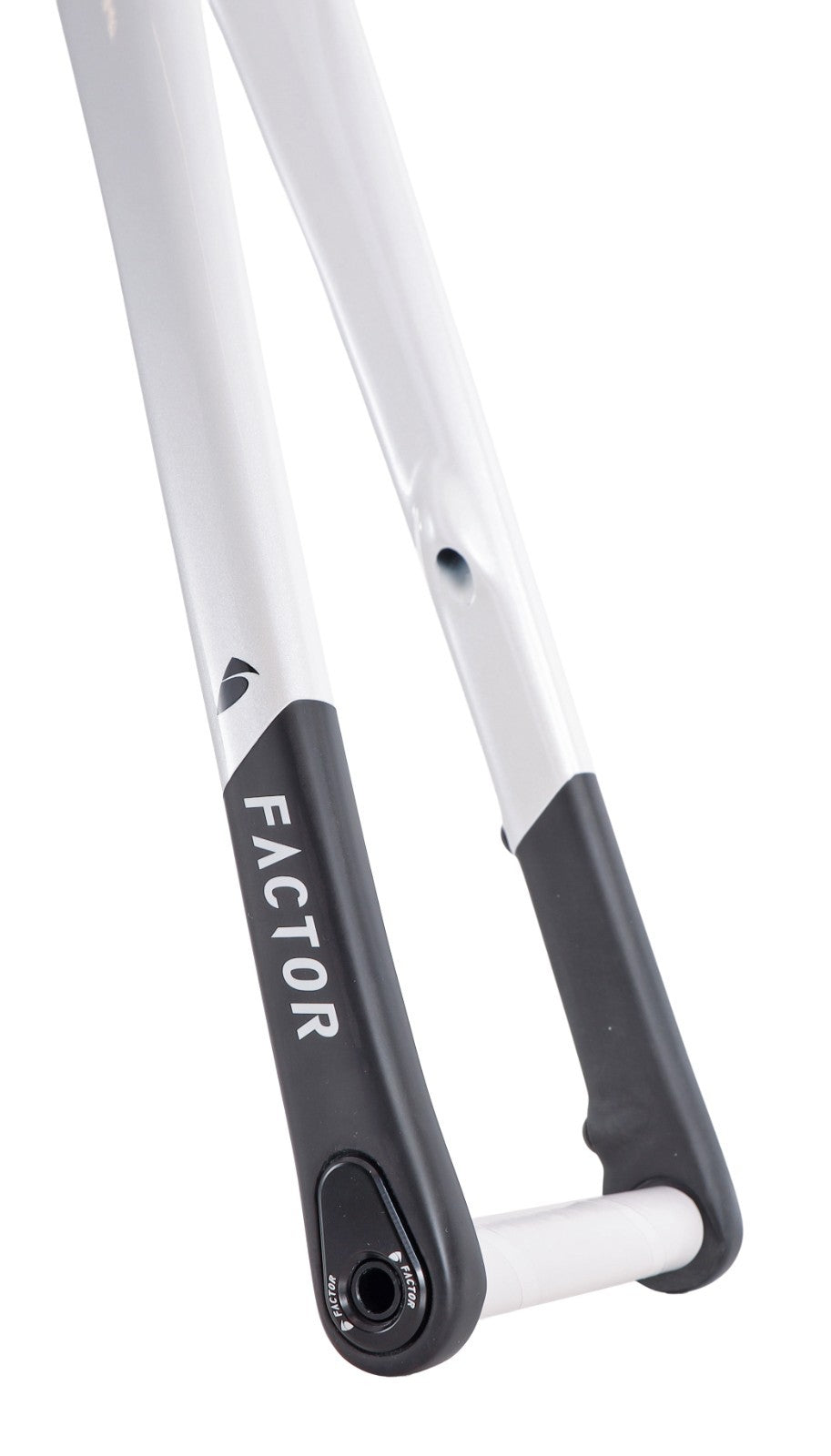 Factor O2 Disc Carbon Road Bike Frameset 58cm Pearl White Race Cycling CX 2020