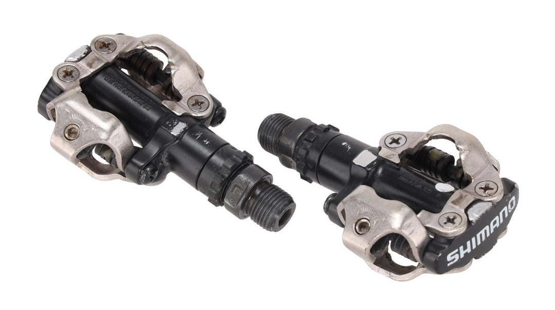 Shimano Deore PD-M520 SPD Clipless Mountain Bike Pedals 2 Bolt 9/16" w/ Cleats
