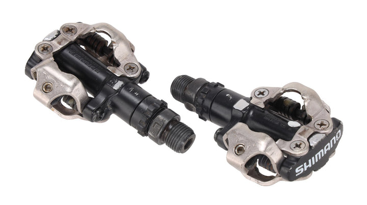 Shimano Deore PD-M520 SPD Clipless Mountain Bike Pedals 2 Bolt 9/16" w/ Cleats