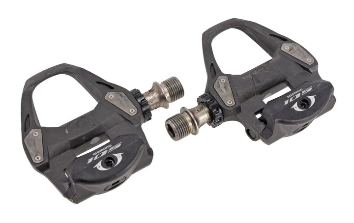 Shimano 105 PD-R7000 SPD-SL Carbon Road Bike Clipless Pedals 9/16" Tri TT