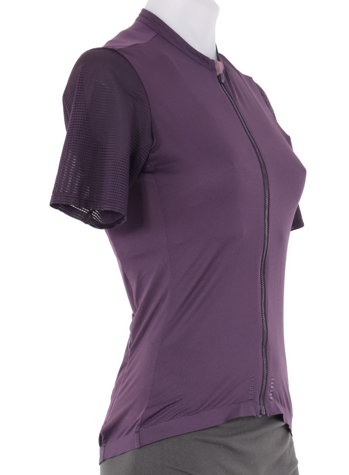 Rapha Pro Team Flyweight Short Sleeve Jersey Women MEDIUM Purple Road Bike