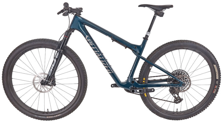 Specialized Epic World Cup Pro Mountain Bike LARGE Deep Lake SRAM RockShox 2023