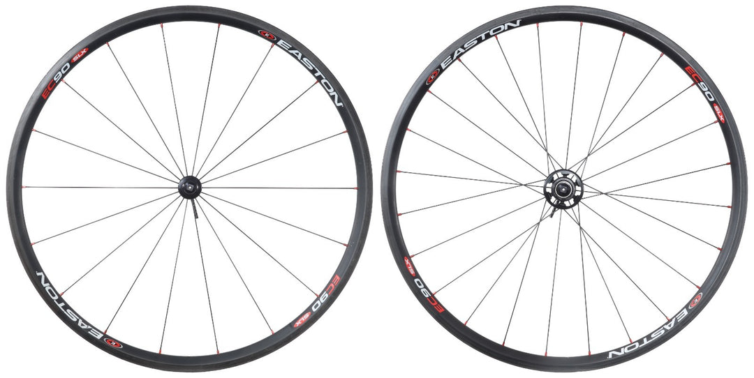 Easton EC90 SLX Carbon Tubular Road Wheelset Shimano 10 Spd 700c Rim Brake QR R4