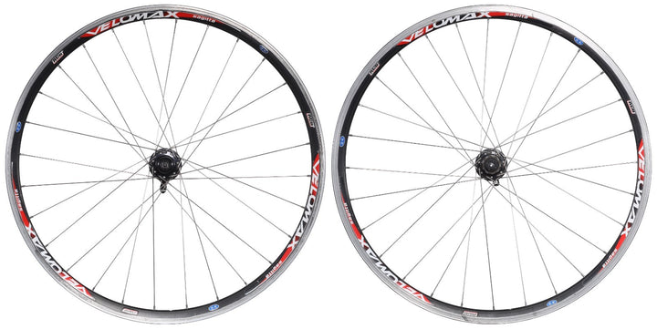 Velomax Sagitta Alloy Clincher Road Bike Wheelset Disc Shimano 10s Rim QR 700c