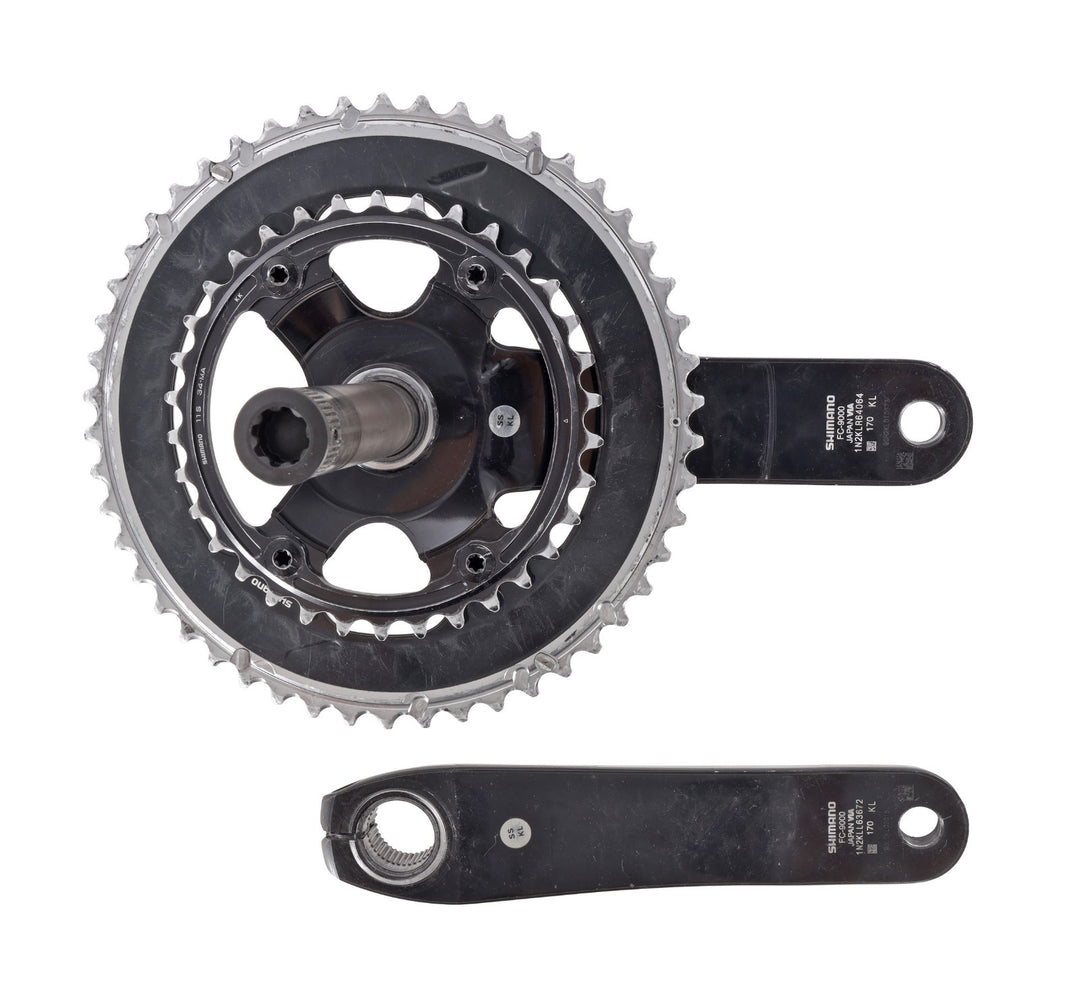 Shimano Dura-Ace FC-9000 Road Bike Crankset 2x 11 Spd 170mm 50/34T 110 BCD w/ BB