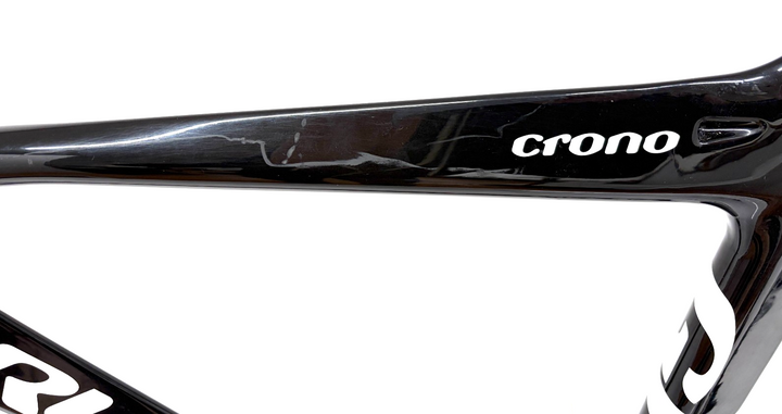 Guru Crono Carbon Triathlon TT Bike Frameset 3T MED 49cm BLACK QR Rim Brake 700c