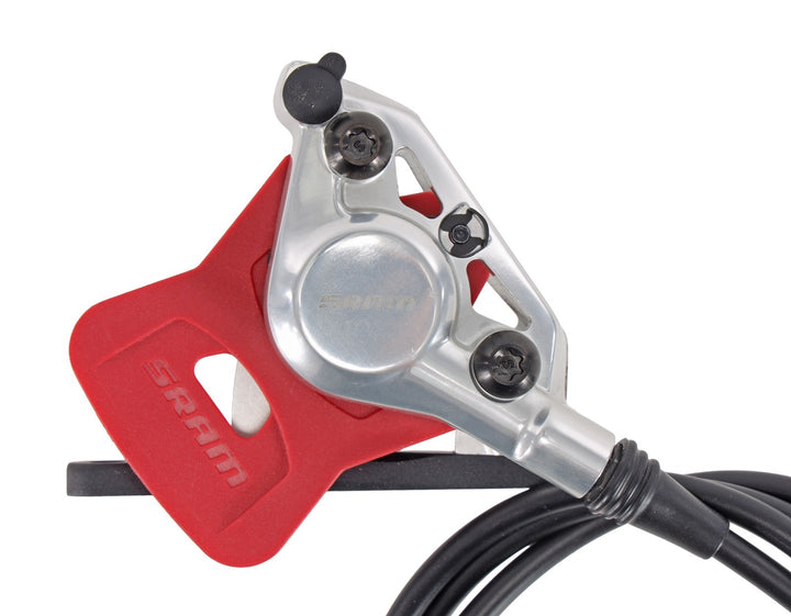 SRAM Red eTap AXS E1 Hydraulic Disc Brake Caliper w/ Pads & Hose FRONT Flat Mnt